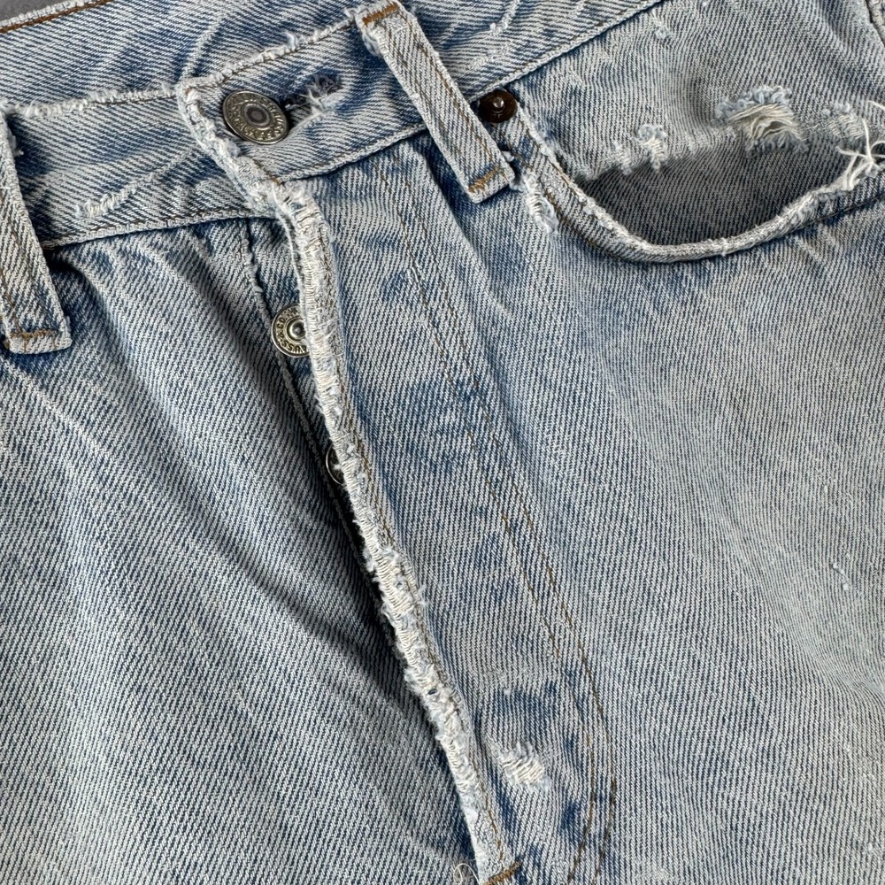 Vintage Levis Jeans Mens Fits 28x32 Blue 501 Straight Leg 80s Made in USA - Picture 5 of 16